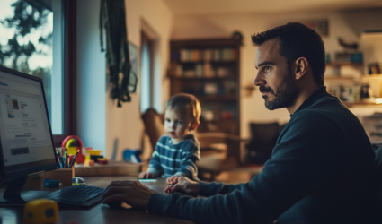 Comment télétravailler avec ses enfants à la maison : guide de survie