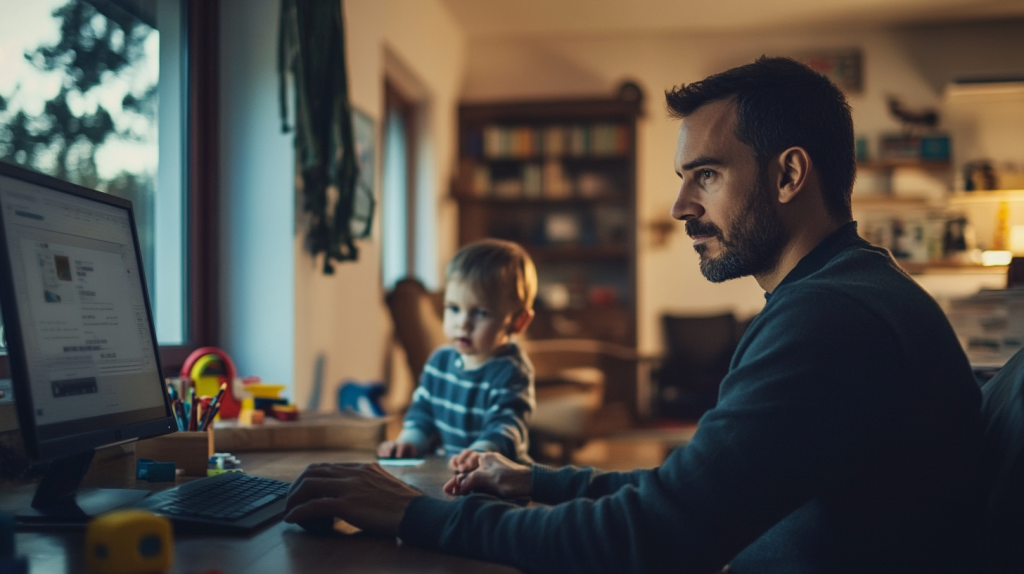 Comment télétravailler avec ses enfants à la maison - Chercher un mode de garde ou réduire son temps de travail
